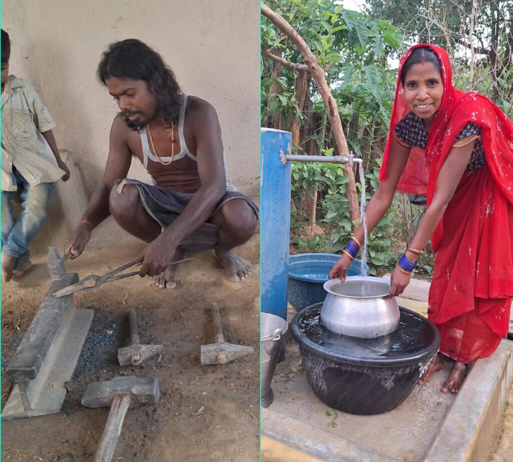 सेवा संकल्प अभियान: आग की तपिश से ज्यादा तकलीफदेह थी गर्मी में पानी की मार, अब आंगन में बहती है नल की धार