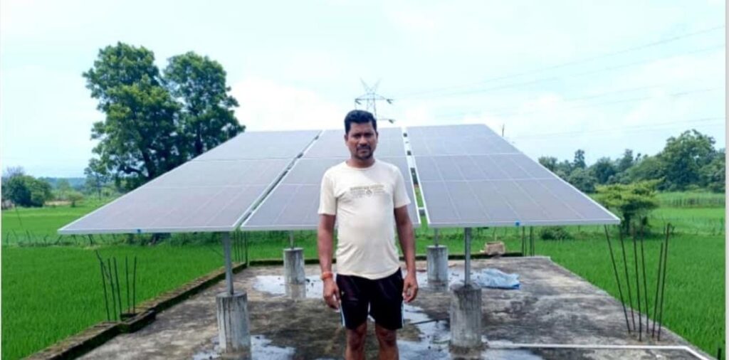 बिजली बिल की चिंता से राहत की ओर विष्णु कुमार का कदम…प्रधानमंत्री सूर्य घर योजना के तहत घर पर लगवाया सोलर सिस्टम