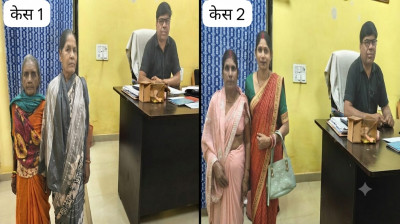 महासमुंद : सेवा की कहानी : जमीन की रजिस्ट्री में अंगिता और श्वेता को मिली छूट